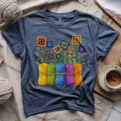 Where Granny Squares Bloom T-shirt