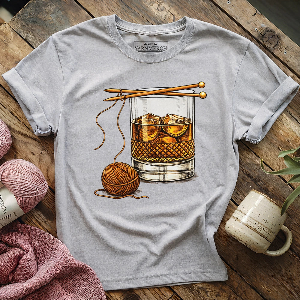 Whiskey And Yarn T-shirt