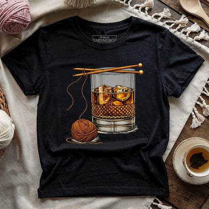 Whiskey And Yarn T-shirt