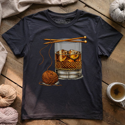 Whiskey And Yarn T-shirt