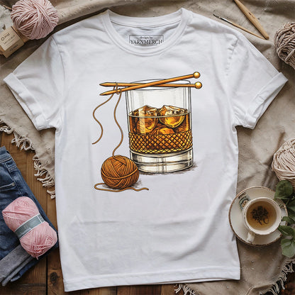 Whiskey And Yarn T-shirt
