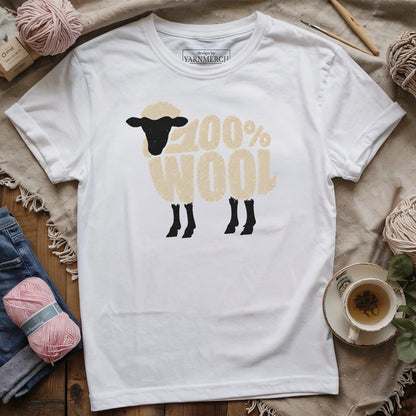 100% Wool T-shirt