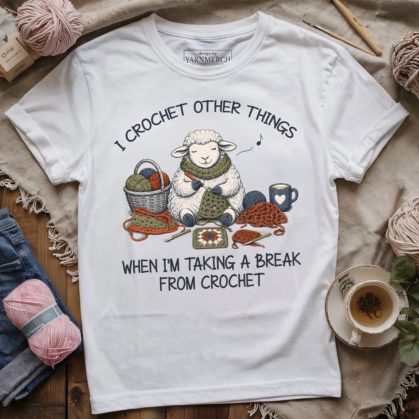 Break Is For Other Crochets T-shirt