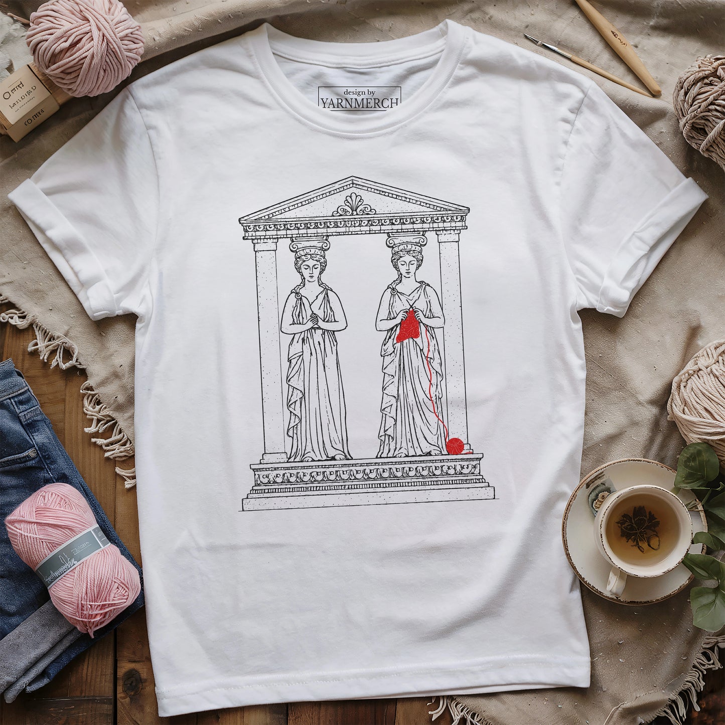 Caryatids One Of Them Knits T-shirt