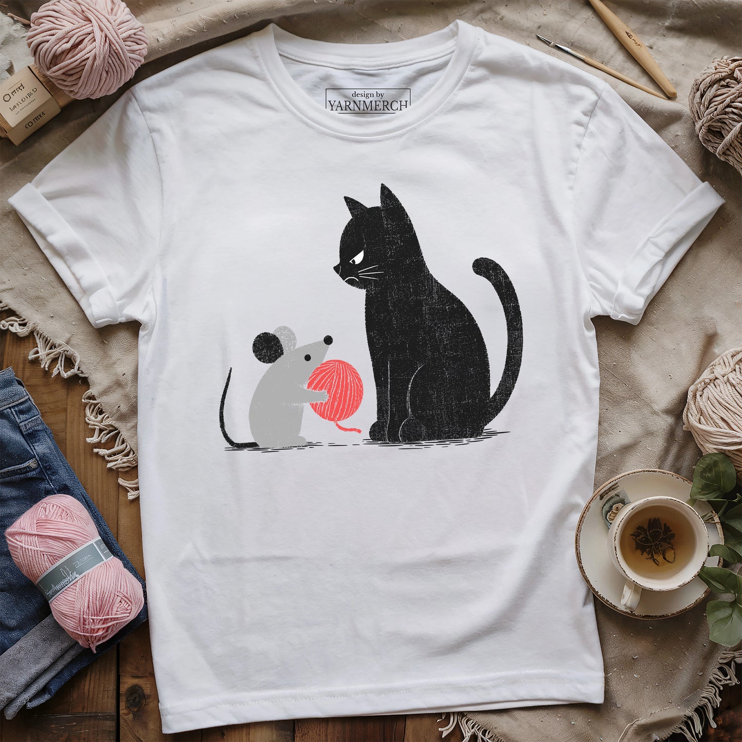 Cat And Mice T-shirt