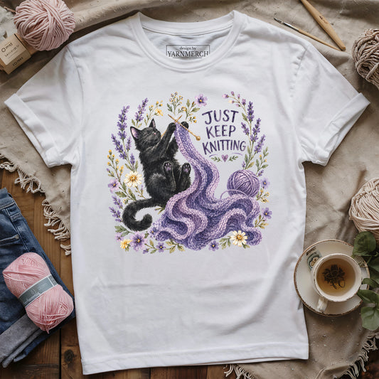 Cat & Knit T-shirt