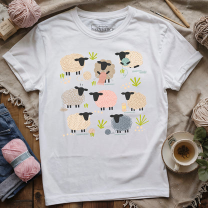 Colorful Sheeps T-shirt