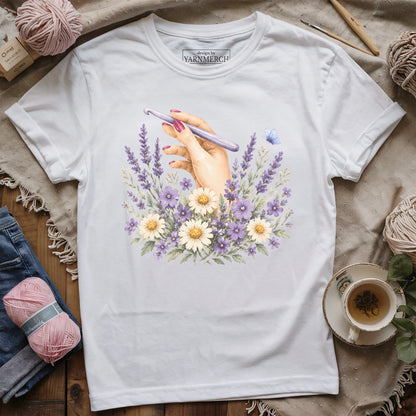 Crochet & Flower T-shirt