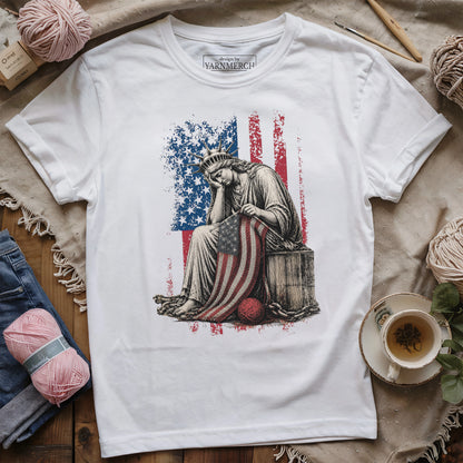 Crying & Knitting For Liberty T-shirt