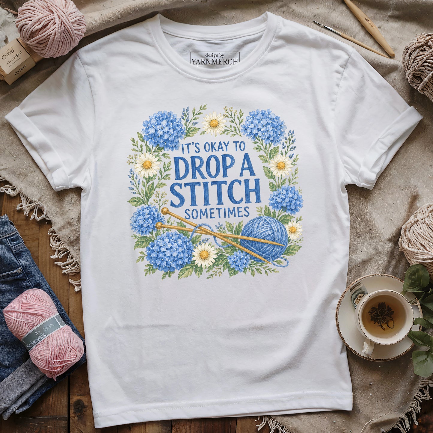 Drop A Stitch Sometimes T-shirt
