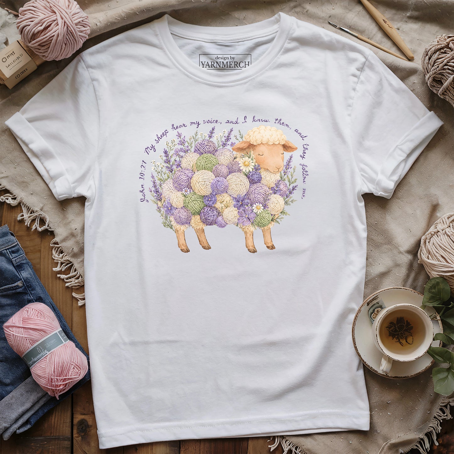 Faithful Yarn Sheep T-shirt