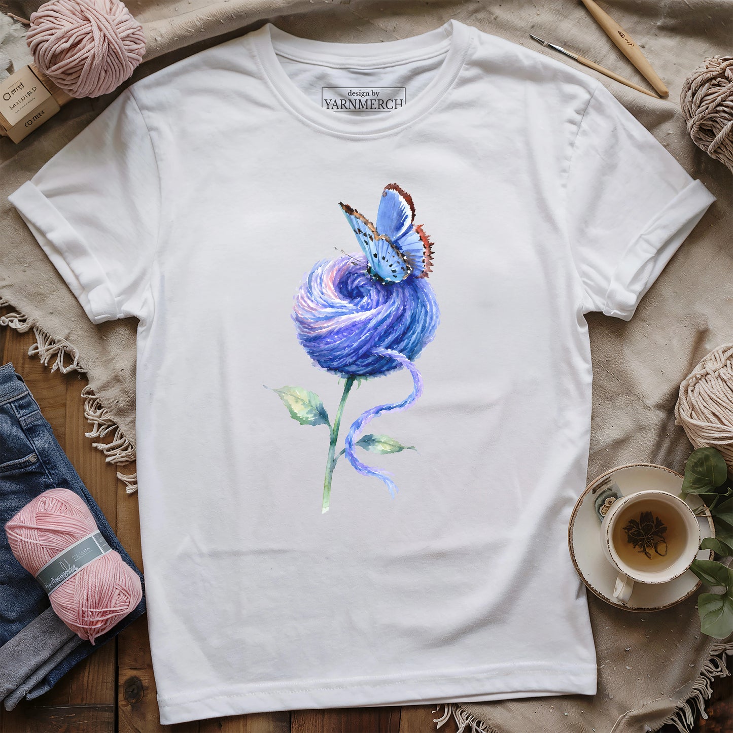 Floral Butterfly T-shirt