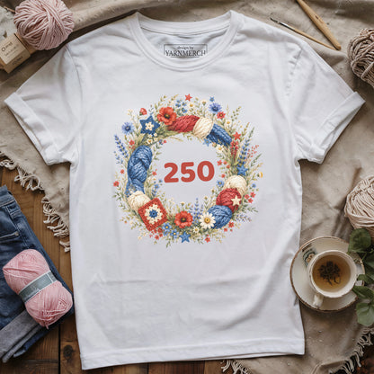 Floral Wreath 250 T-shirt