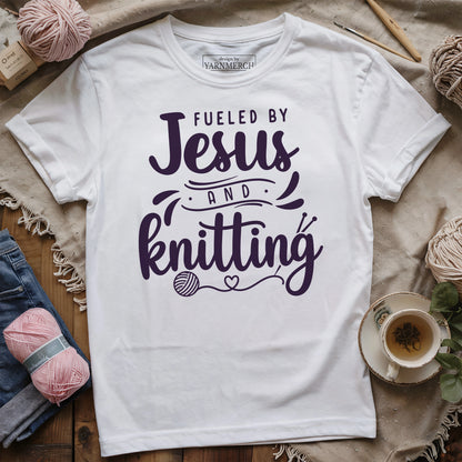 Fuel By Jesus & Knitting T-shirt