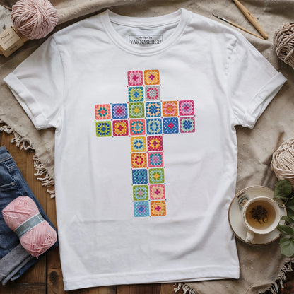 Granny Square Cross T-shirt