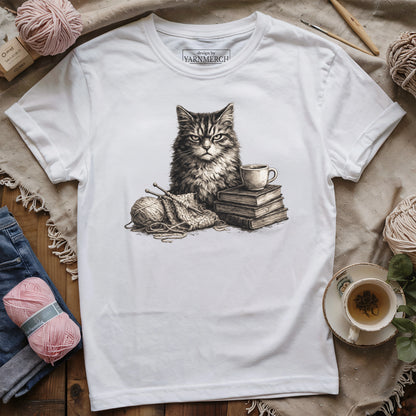 Grumpy Cat Knitting T-shirt