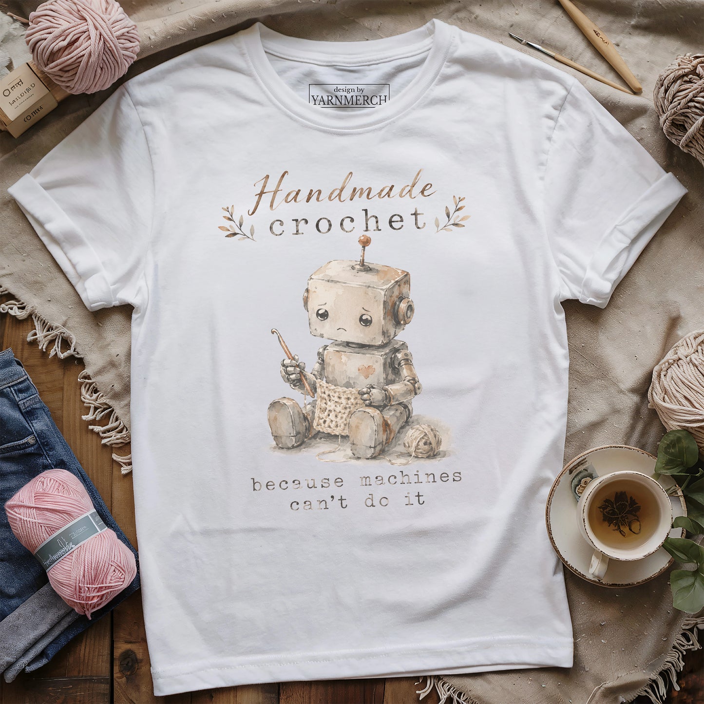 Handmade Crochet T-shirt