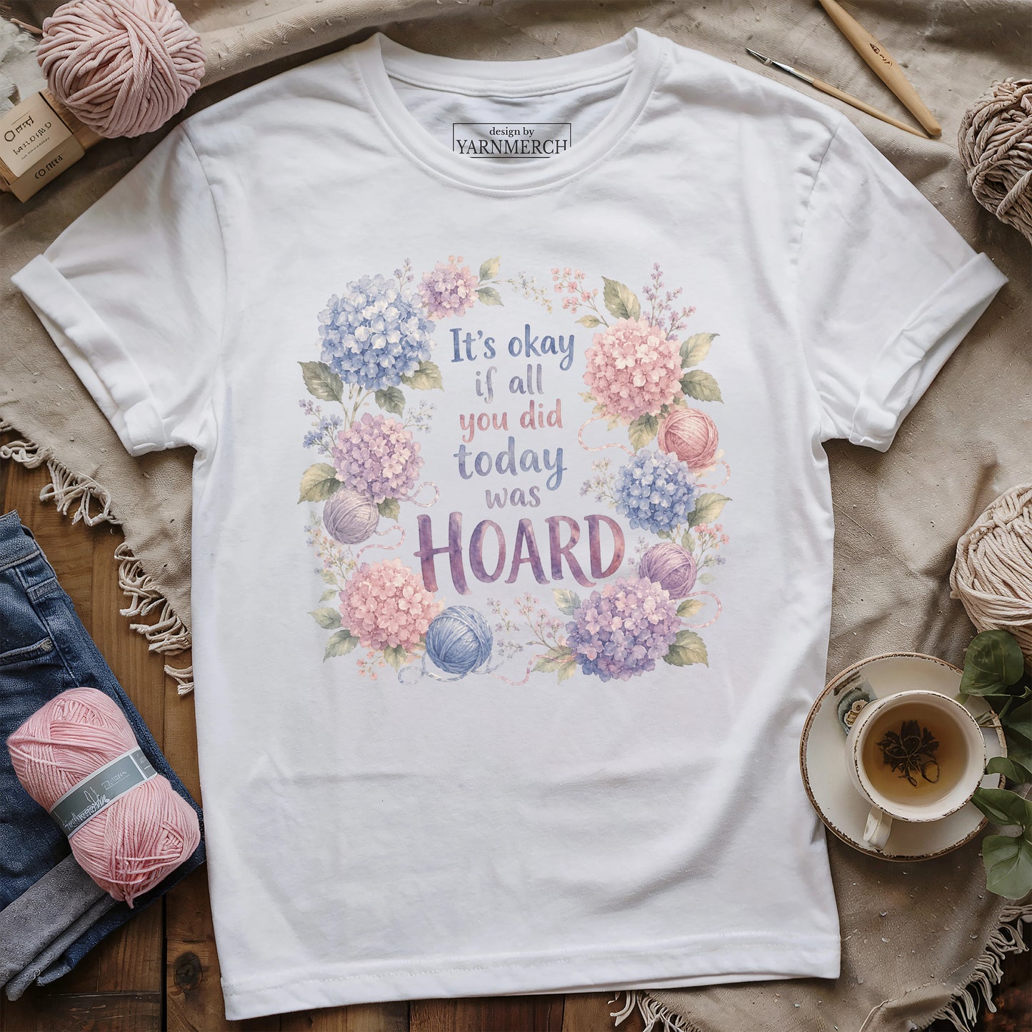Hydrangea Hoard T-shirt
