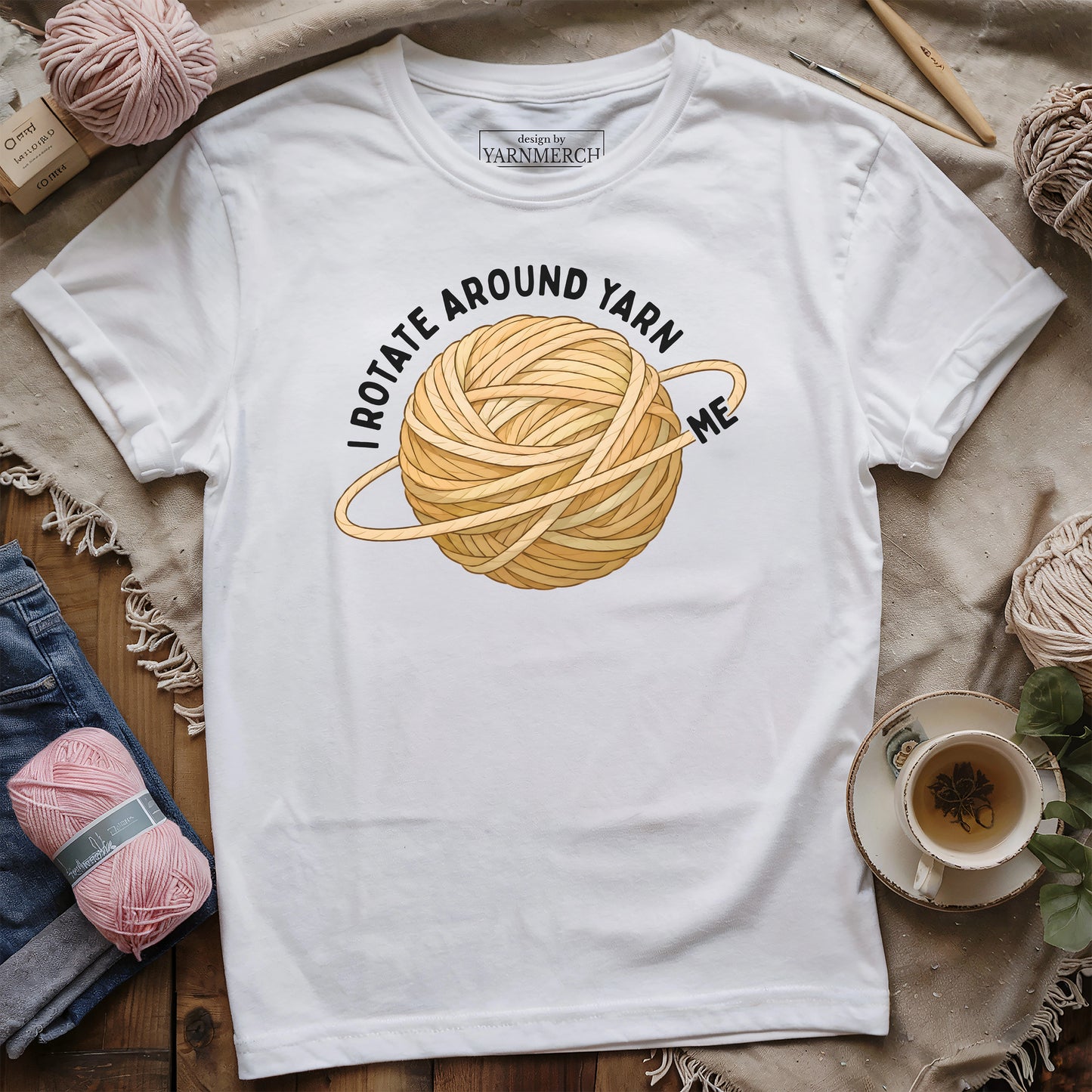 I Rotate Around Yarn T-shirt
