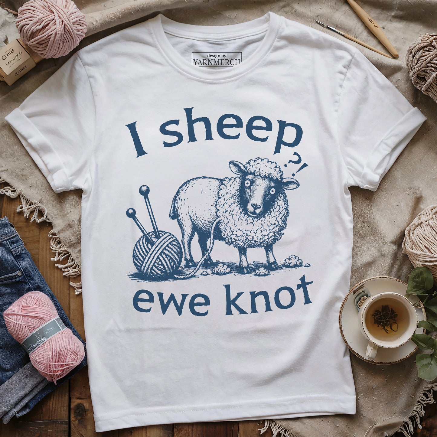 I Sheep Ewe Knot T-shirt