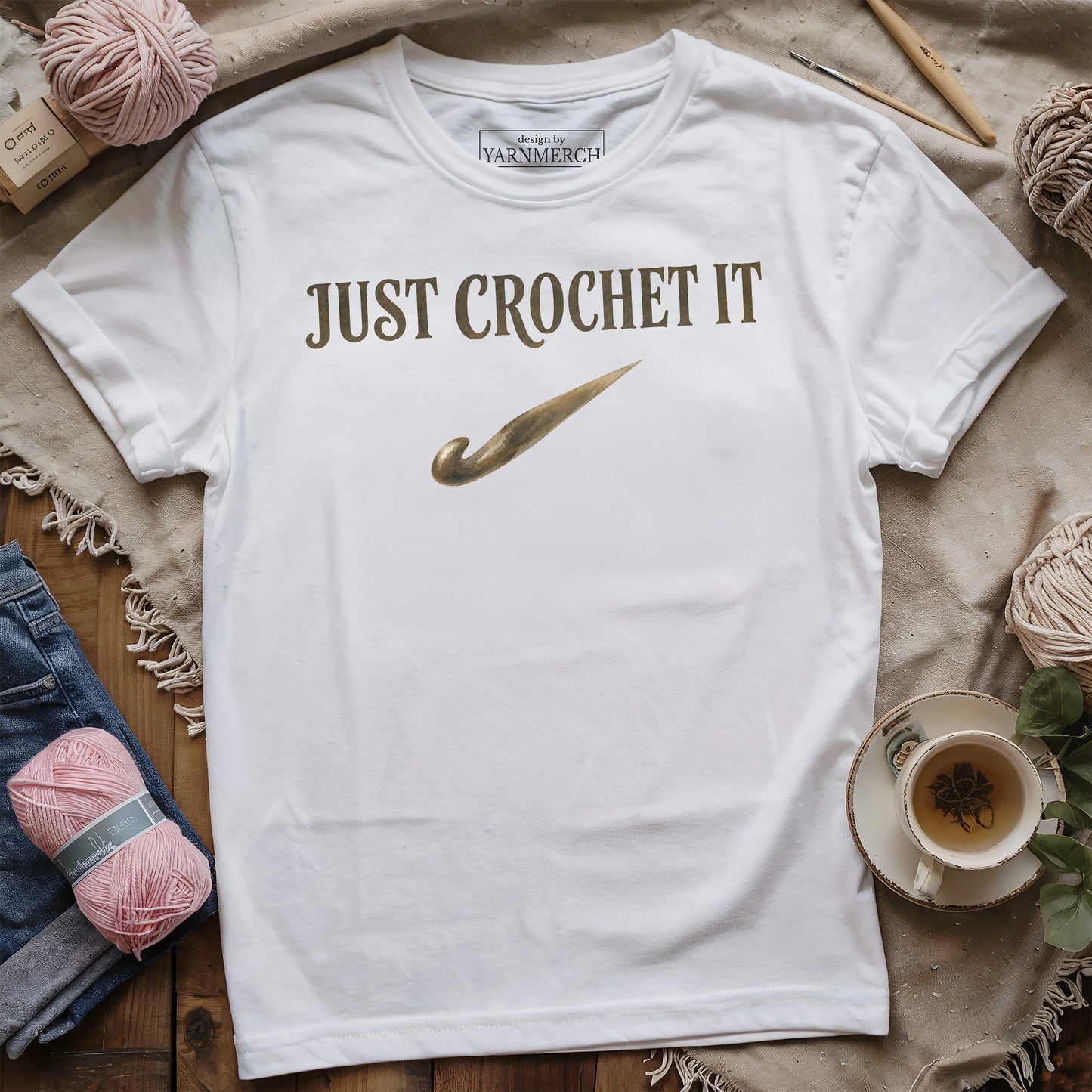 Just Crochet It T-shirt