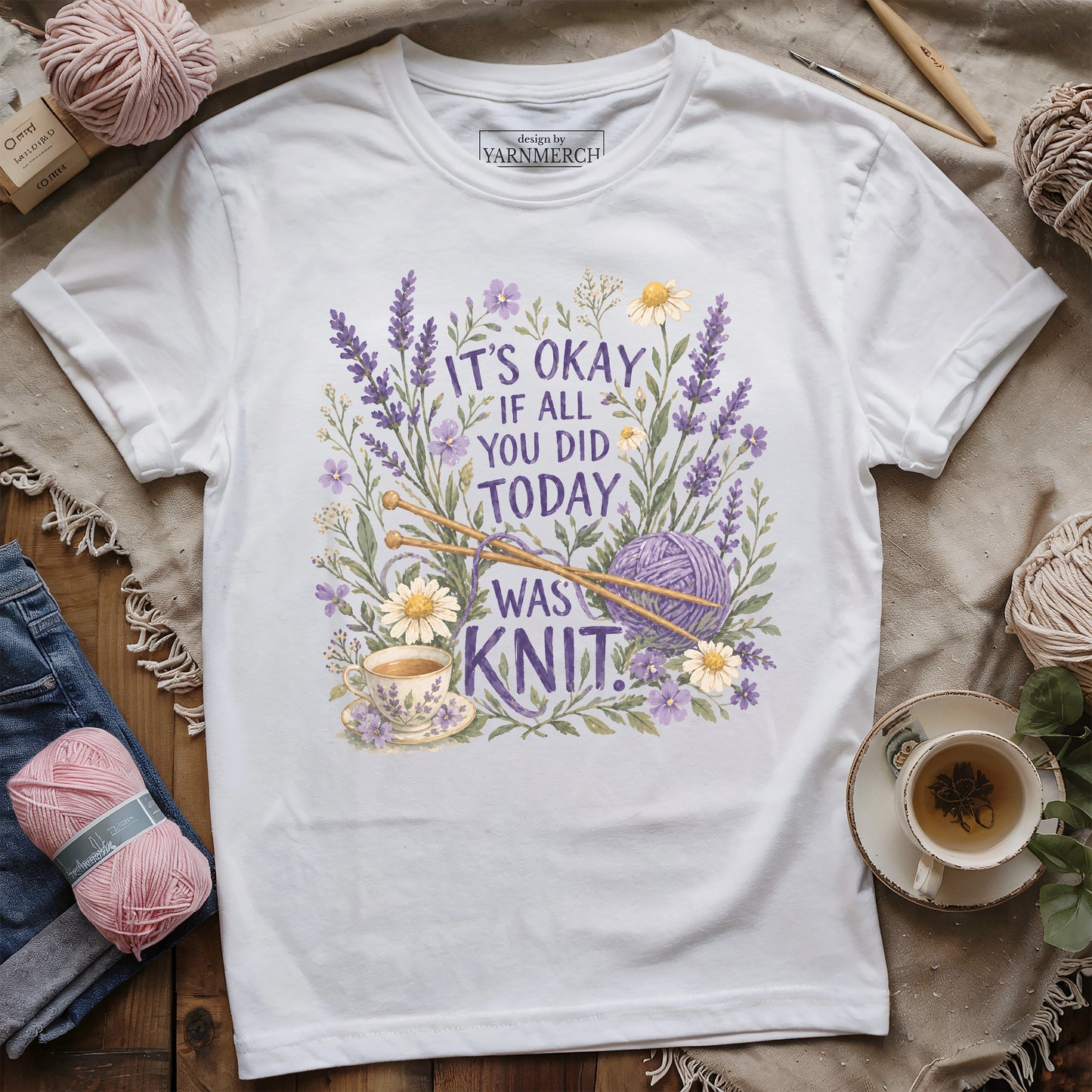 Knit And Coffee T-shirt