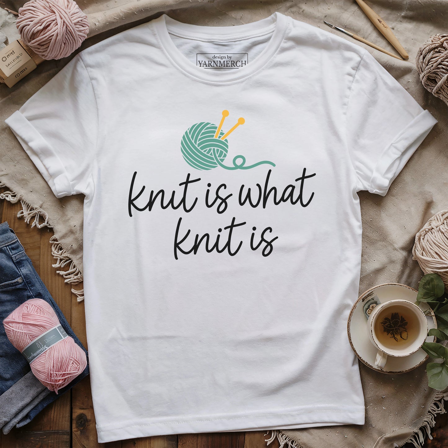 Knit Is What Knit Is T-shirt