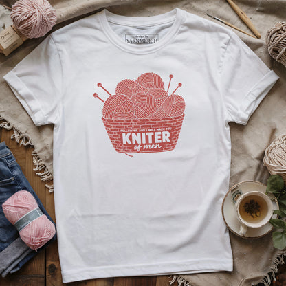 Knitter Of Men T-shirt