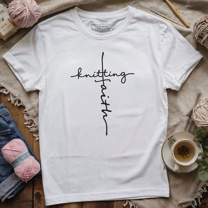 Knitting Faith T-shirt