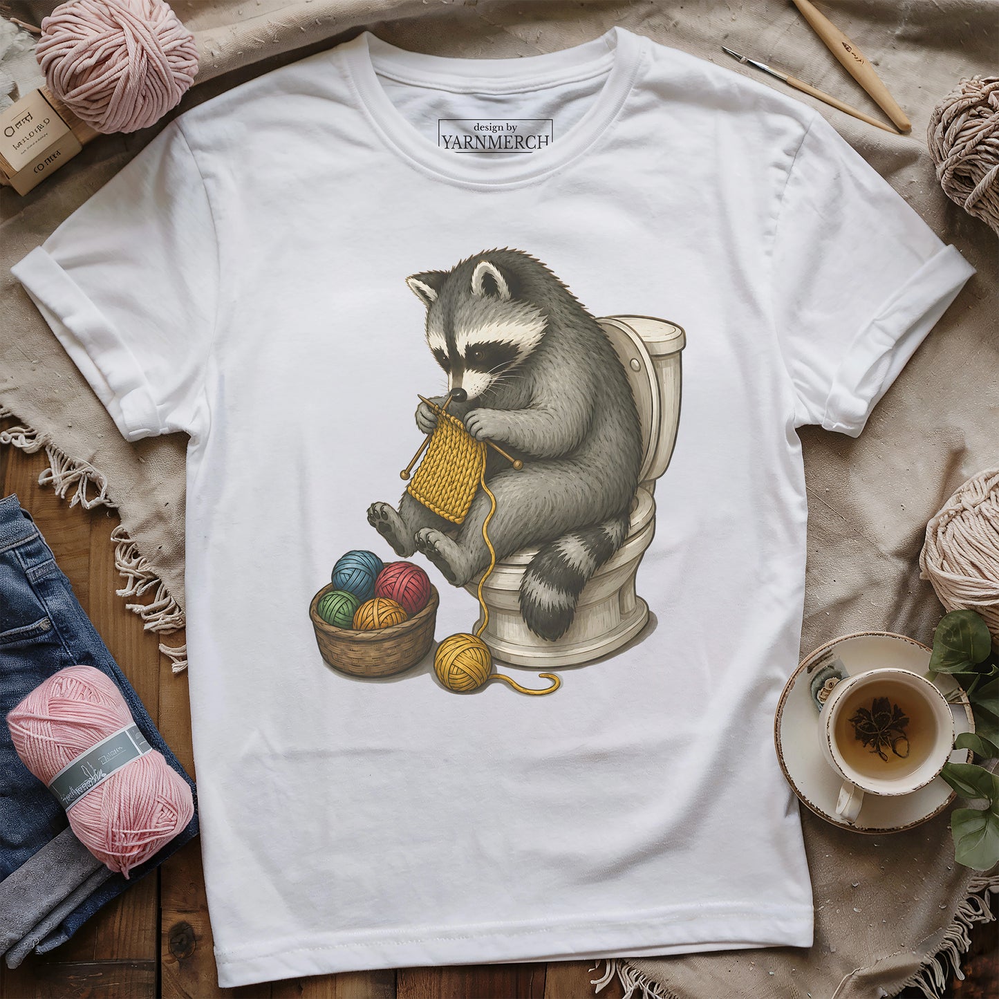 Knitting In The WC T-shirt