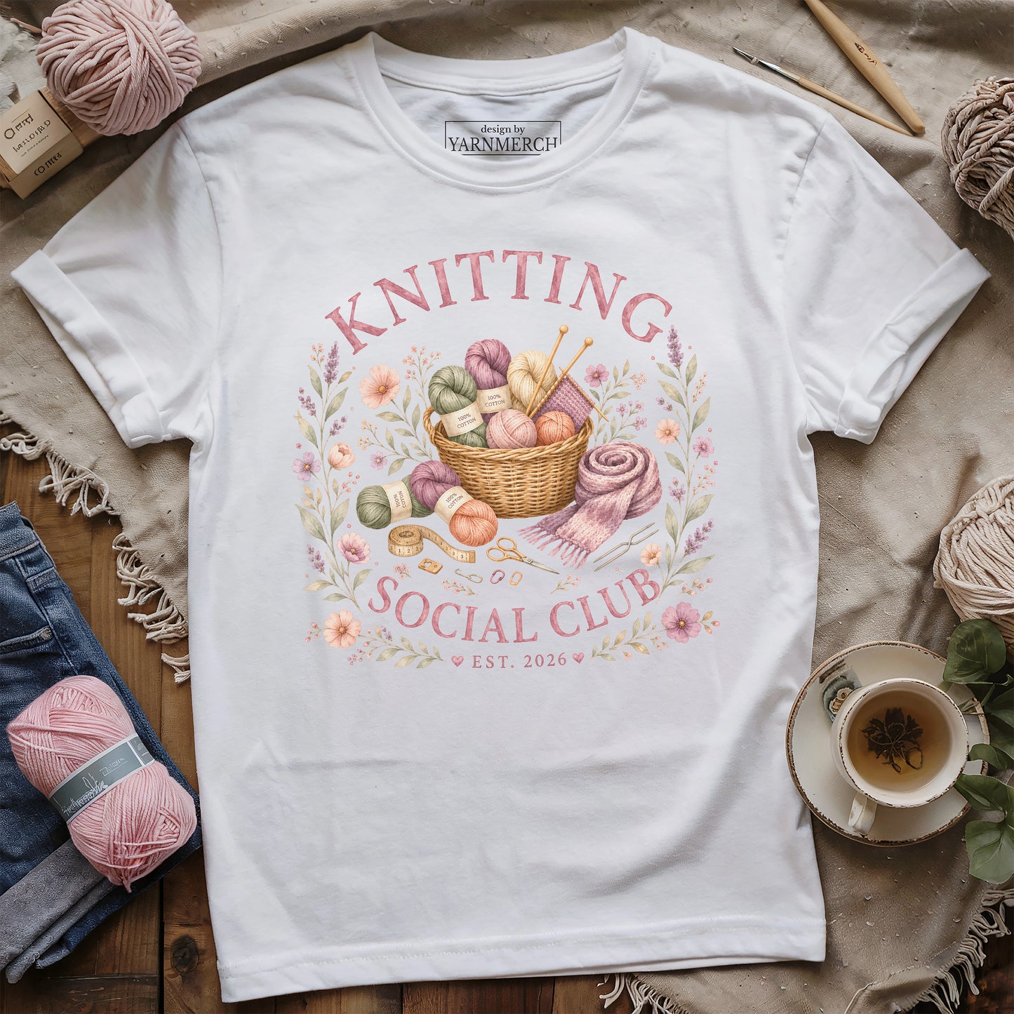 Knitting Social Club T-shirt