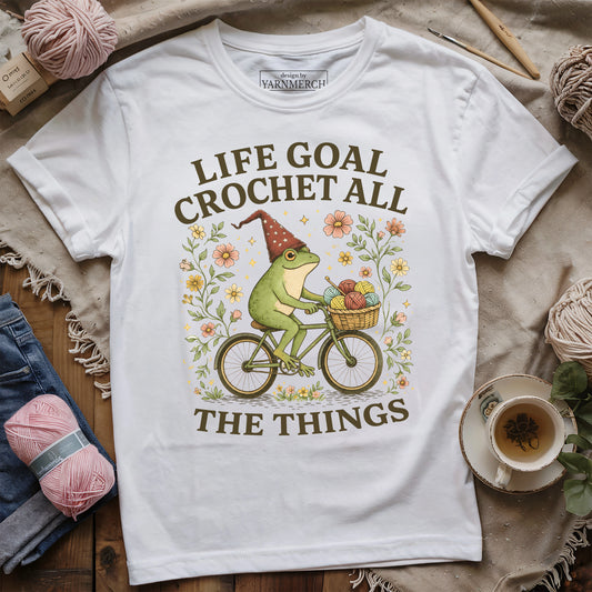 Life Goal Crochet All T-shirt