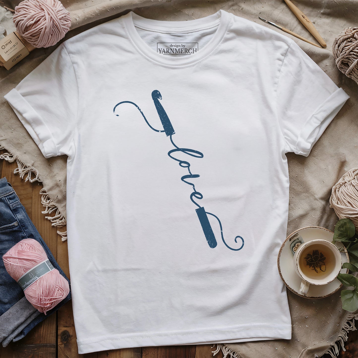 Love Crochet T-shirt
