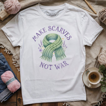 Make Scarves Not War T-shirt