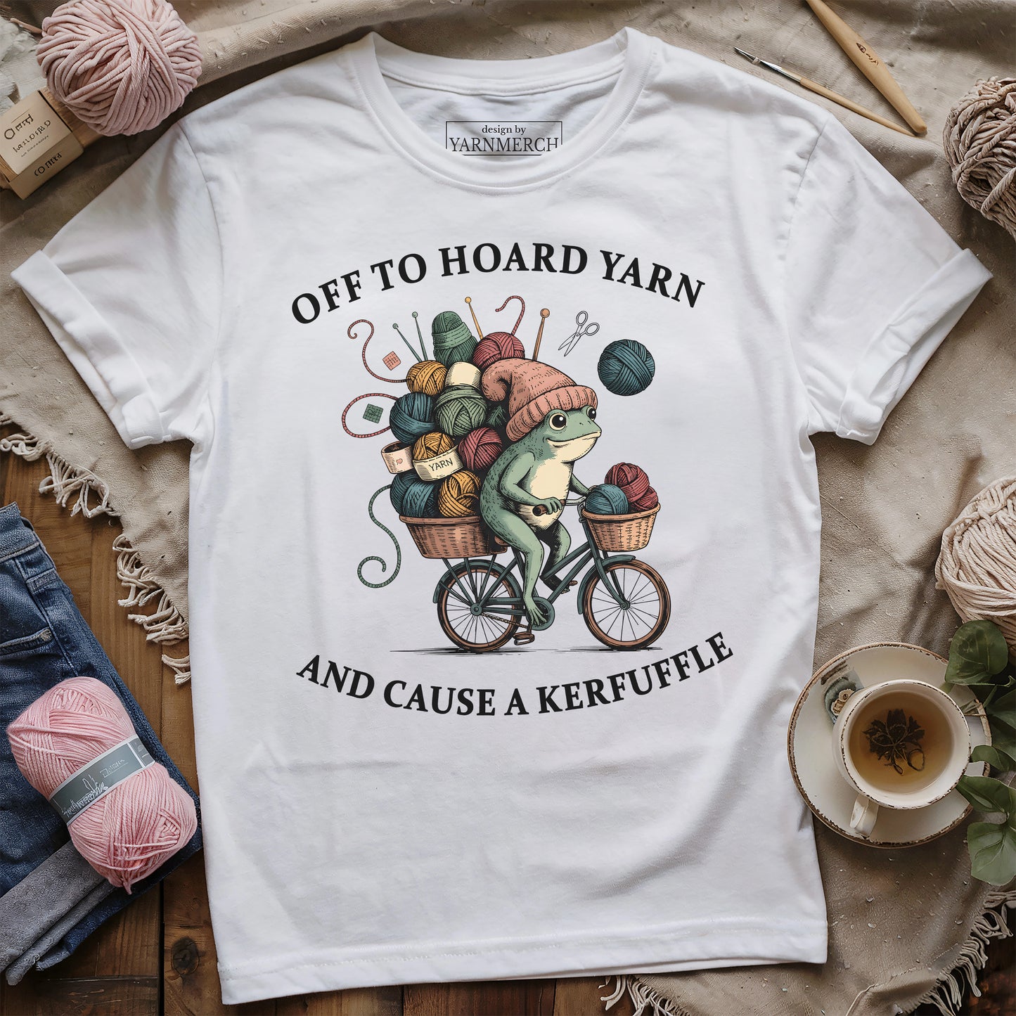 Off To Hoard Yarn T-shirt