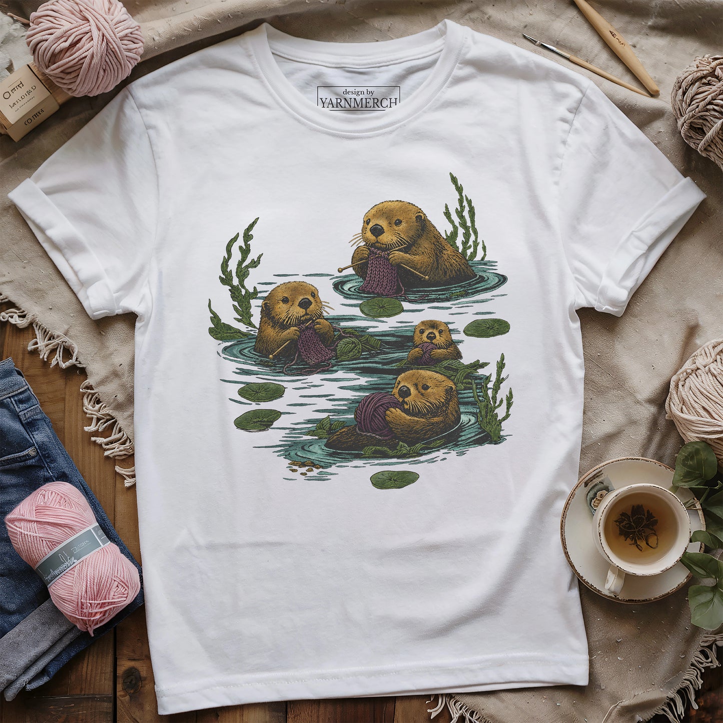 Otter Family T-shirt