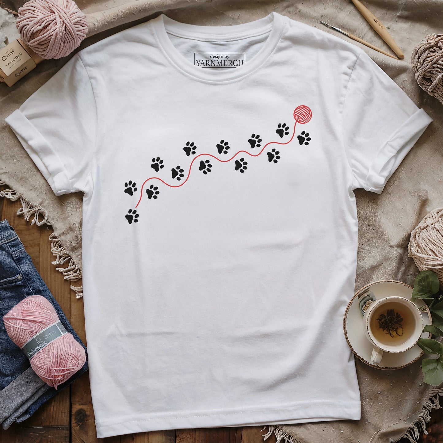 Paws & Yarn T-shirt