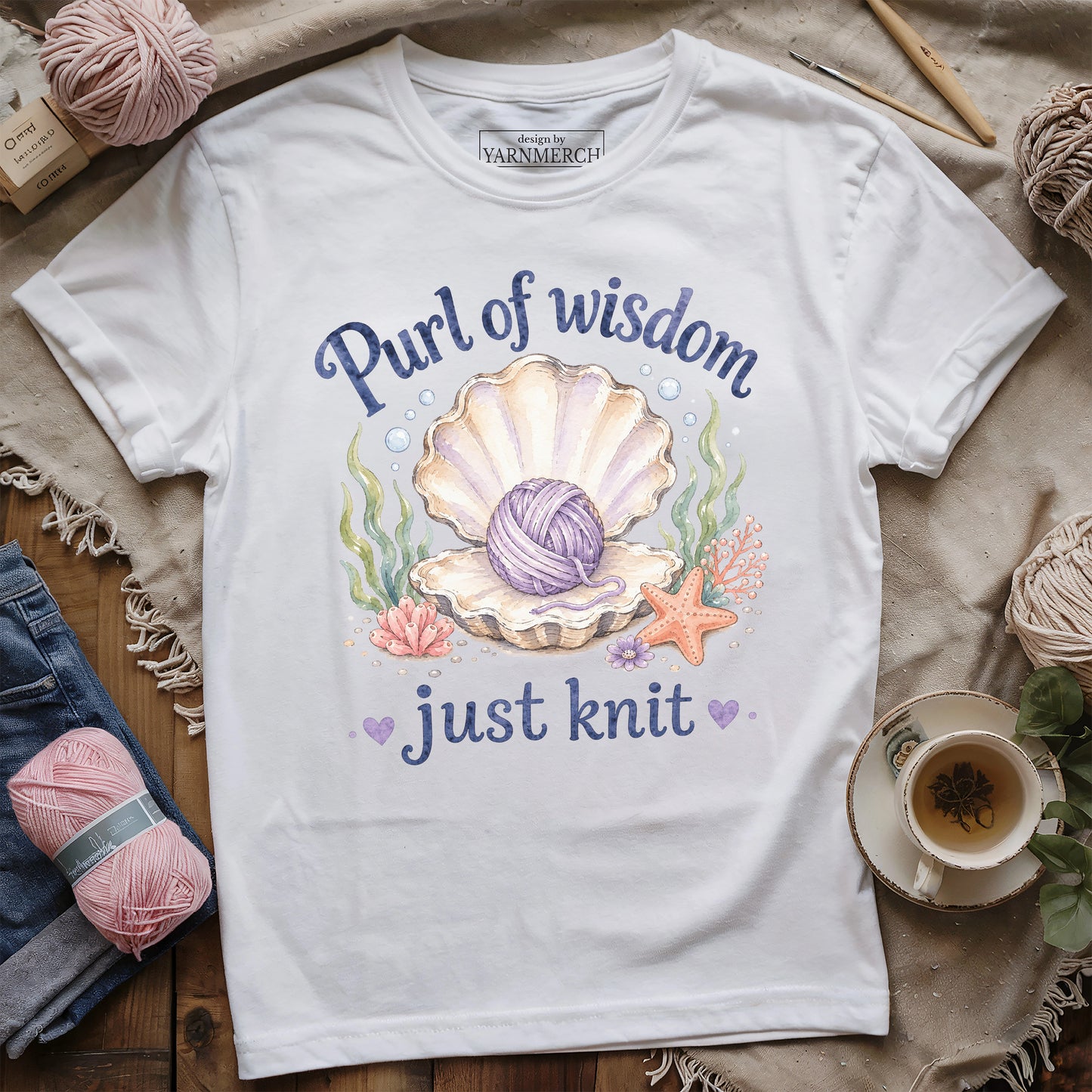 Purl Of Wisdom T-shirt