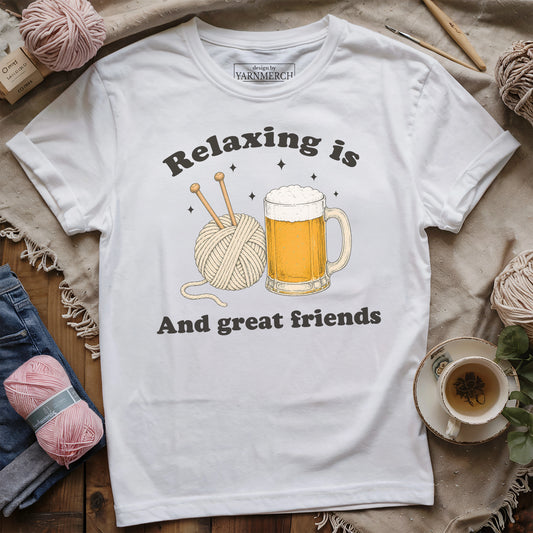Relax Is Beer & Yarn T-shirt