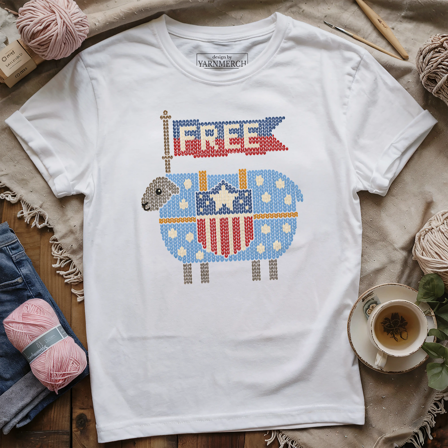 Sheep Of Liberty T-shirt