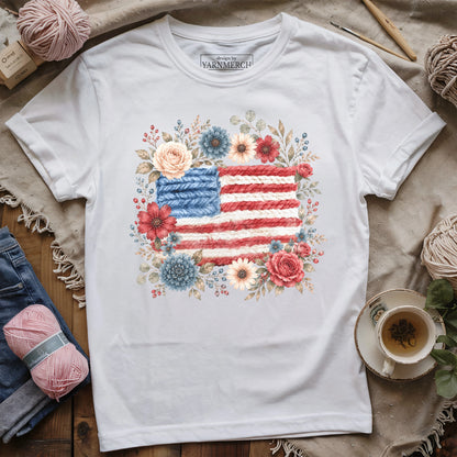 Stripes & Flowers T-shirt