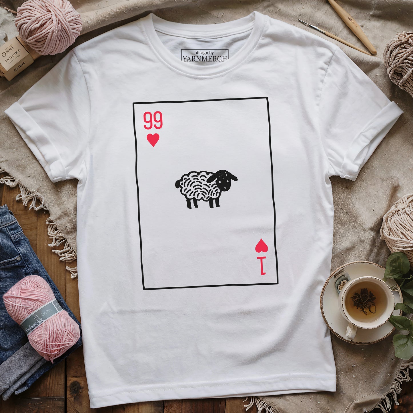 The Lost Sheep Card T-shirt