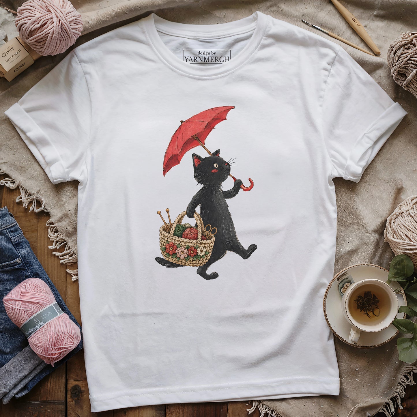 Way To My Knitting Club T-shirt