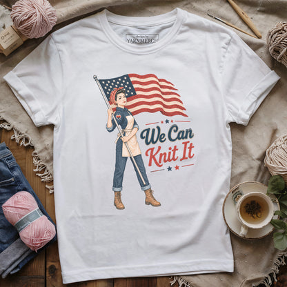 We Knit For Liberty T-shirt
