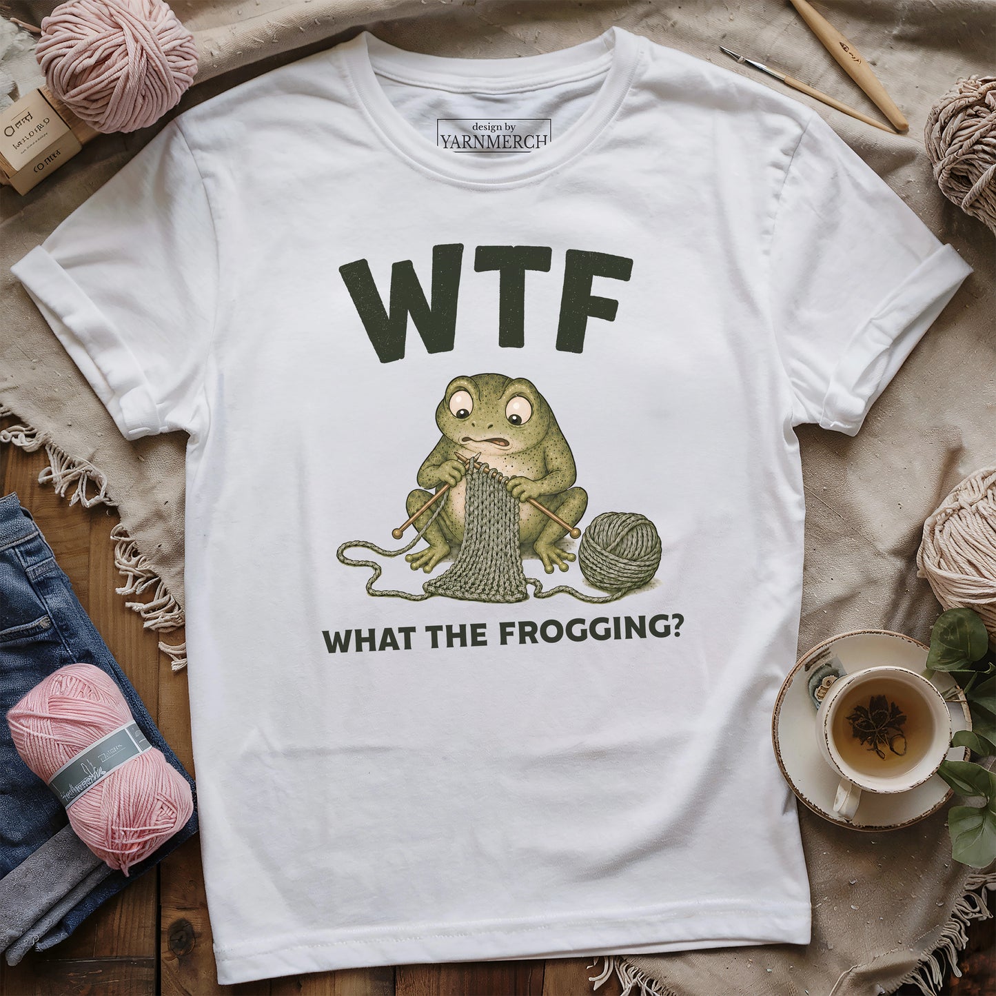 What The Frogging? T-shirt