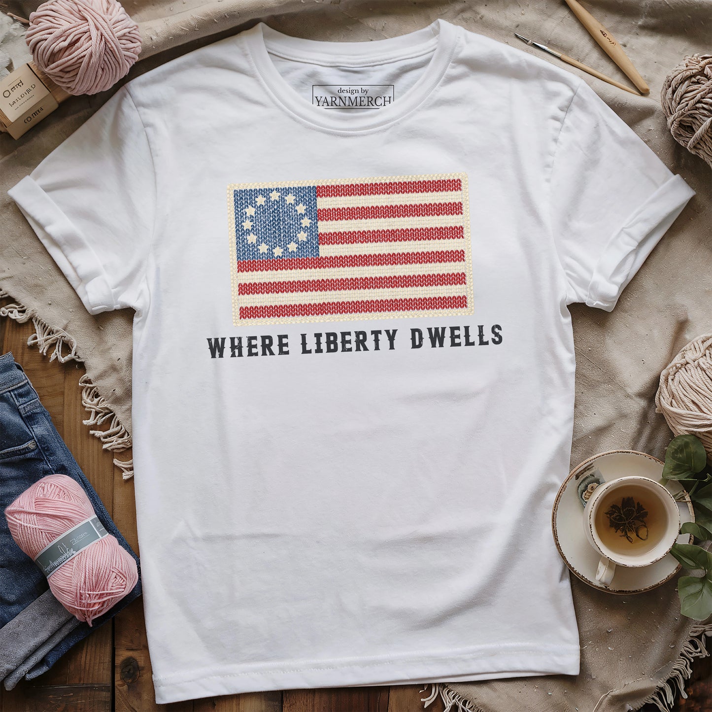 Where Liberty Dwells T-shirt