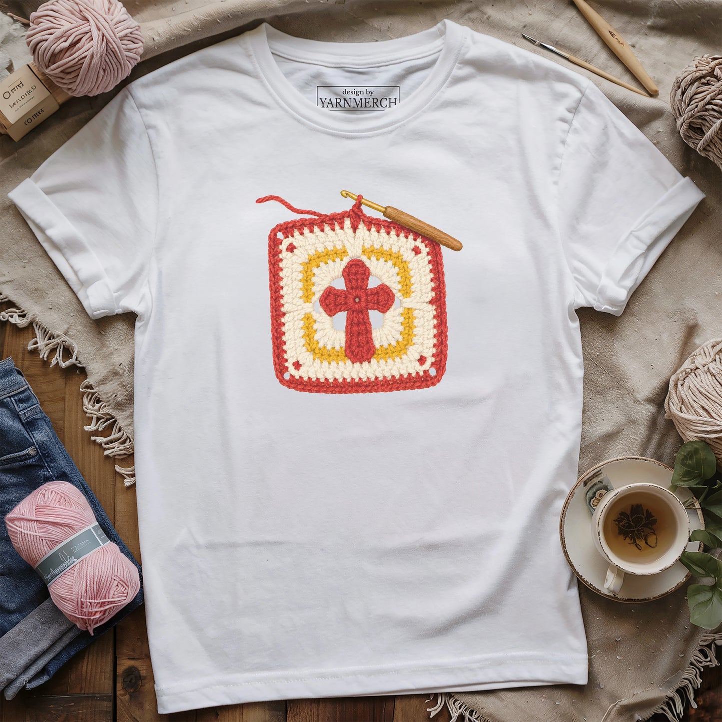 Crochet Faith T-shirt
