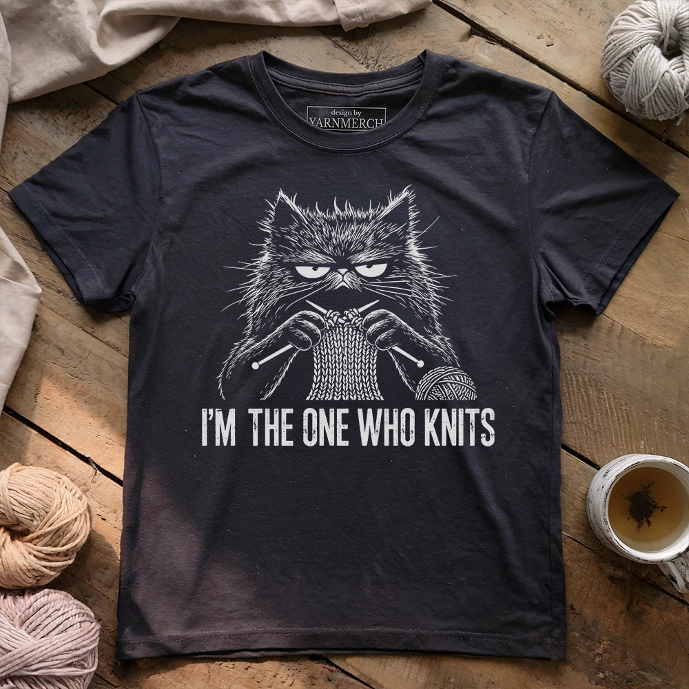 Who Knits T-shirt
