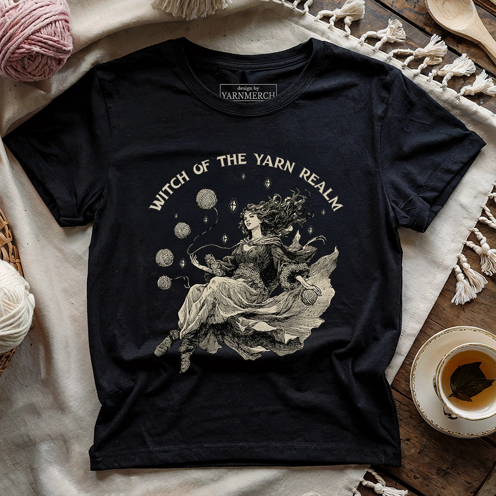 Witch Of The Yarn Realm T-shirt
