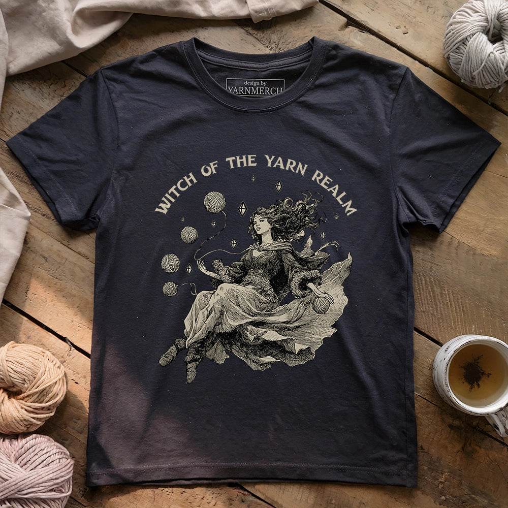 Witch Of The Yarn Realm T-shirt